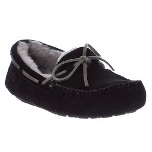 NWT Ugg Men's 'Olsen' Moccasin Slipper Black sz 10